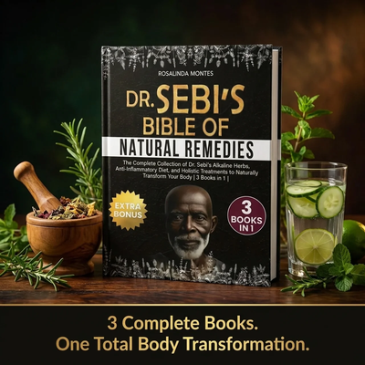 Dr Sebi's Bible of Natural Remedies 3 Books in 1