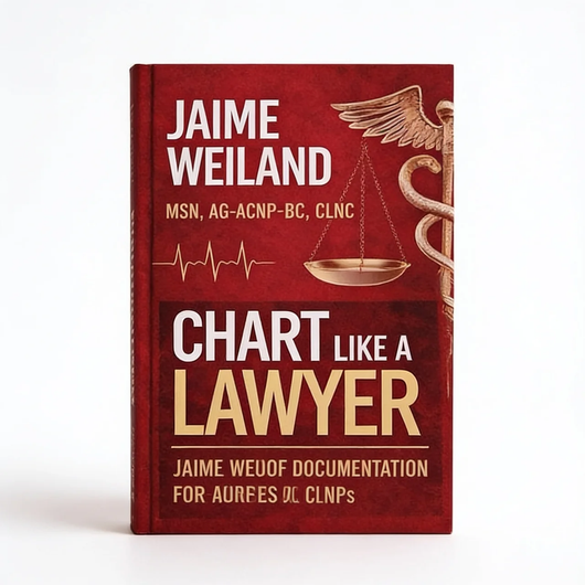 Chart Like A Lawyer: Legal Proof Documentation for Nurses and NPs - Essential Guide for Safe Charting and Avoiding Mistakes