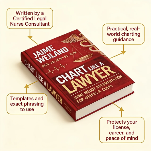 Chart Like A Lawyer: Legal Proof Documentation for Nurses and NPs - Essential Guide for Safe Charting and Avoiding Mistakes